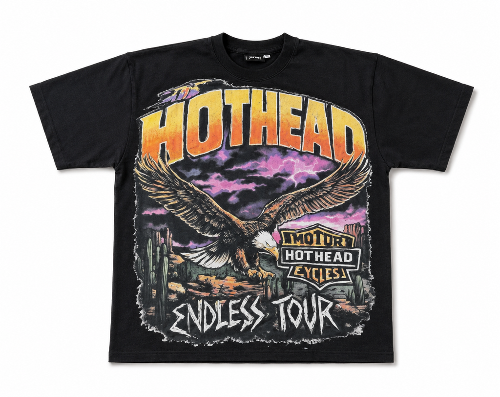 Black Hothead Endless Tour Shirt