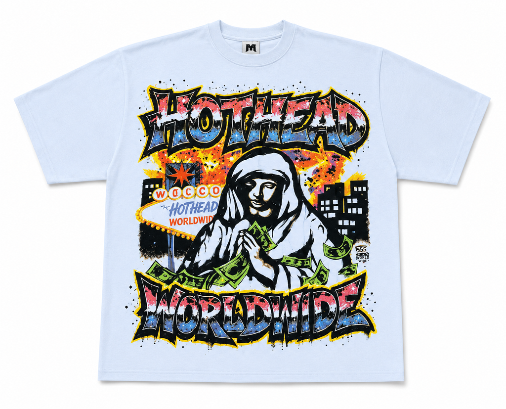 White Hothead Money Mary Shirt