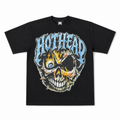 Black Hothead Blue Skull Shirt